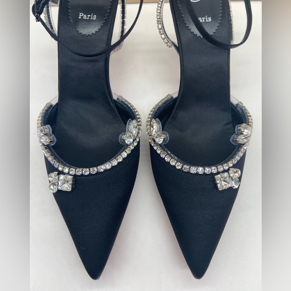 Christian Louboutin Marykate Queen 70MM Crystal-Embellished Pumps - Picture 8 of 13